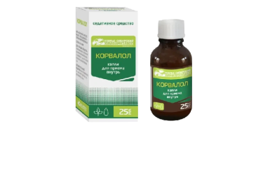 Корвалол капли д/пр внутрь 25мл инд/уп