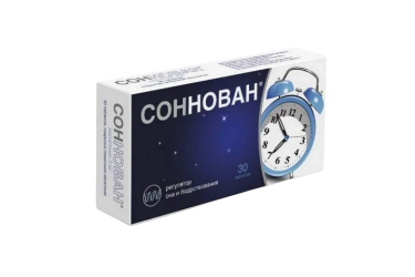 Соннован 3мг табл п/пл/о №30