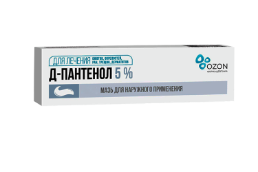 Д-Пантенол 5% мазь д/нар прим 50г