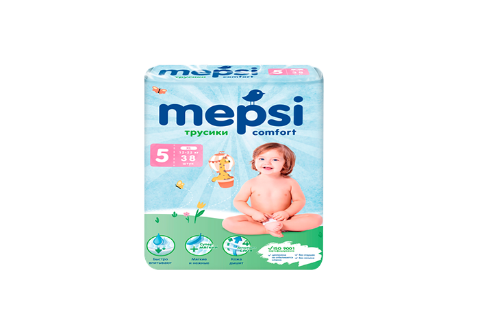 Мепси Комфорт Подгузники-трусики р.XL/12-22кг 38шт