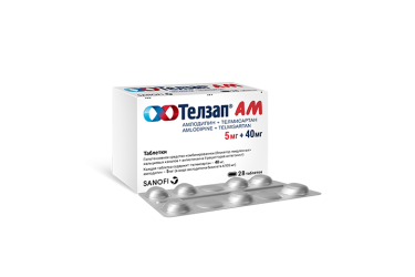 Телзап АМ 5мг+40мг табл №28