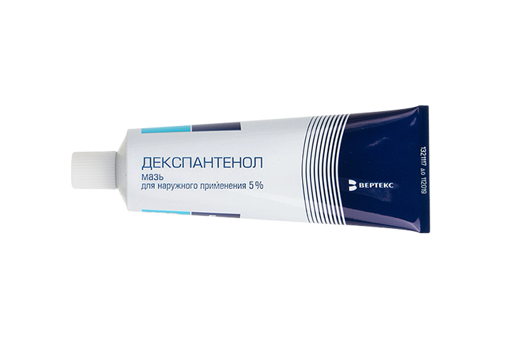 Декспантенол-ВЕРТЕКС 5% мазь д/нар прим 50г