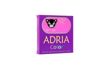 Линза контакт Adria 3T 0,00 серый 2шт