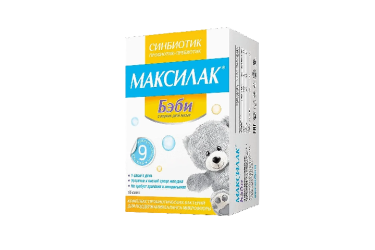 Максилак Беби Синбиотик пор д/пр внутрь 1,5г саше №10