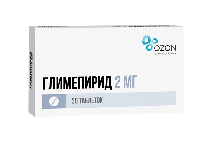 Глимепирид 2мг табл №30