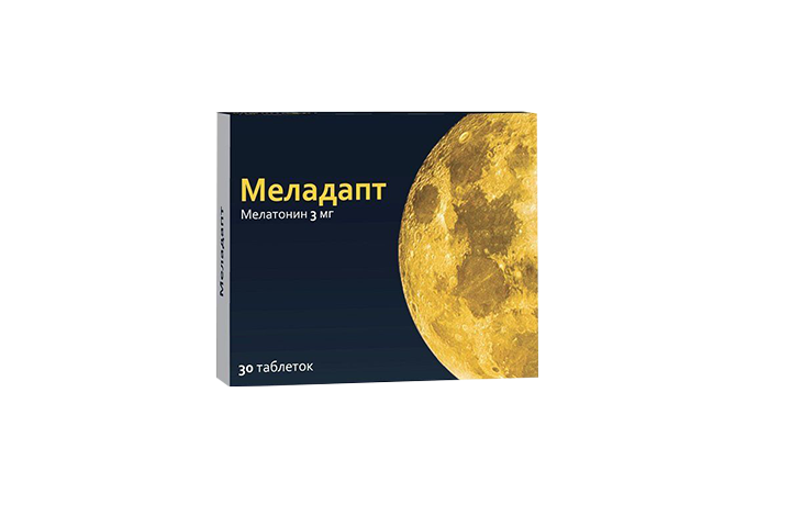 Меладапт 3мг табл п/пл/о №30