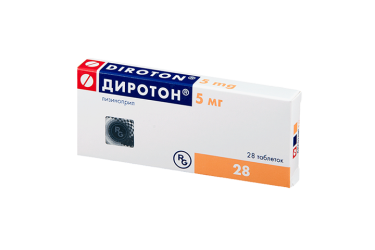 Диротон 5мг табл №28