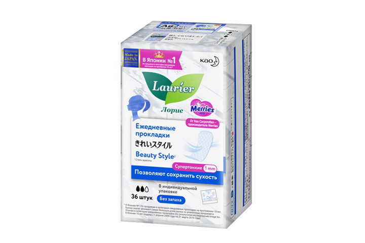 Laurier Beauty Style Прокладки ежедн 36шт б/зап