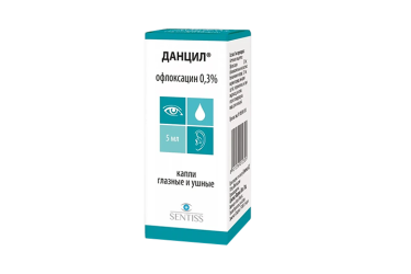 Данцил 0,3%гл/ушн капли 5мл фл №1