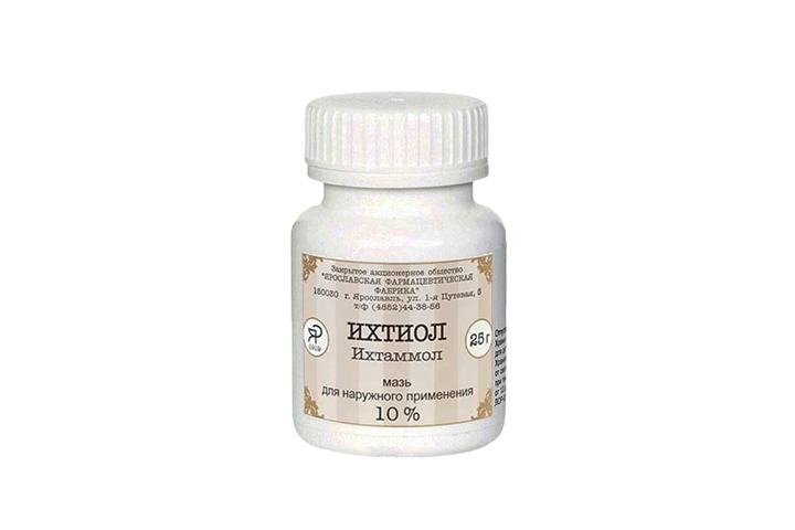 Ихтиол 10% мазь д/нар прим 25г туба