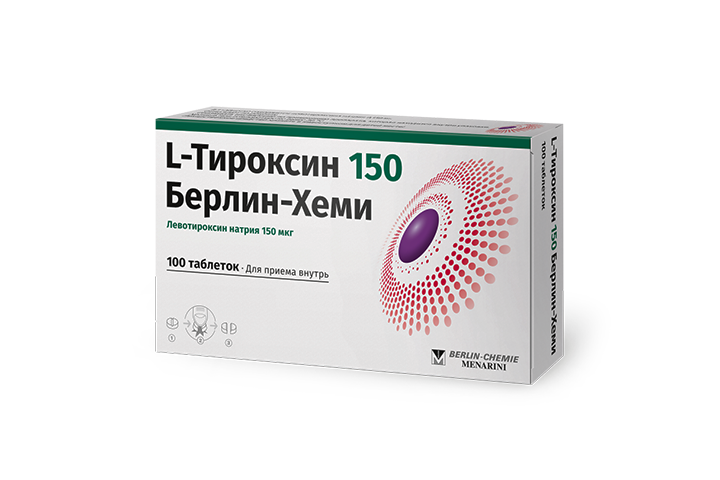 L-Тироксин 150 Берлин Хеми табл №100