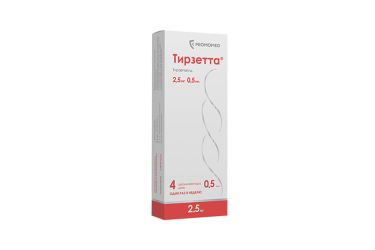 Тирзетта 2,5мг р-р п/к 0,5мл шпр в автоинжекторе №4