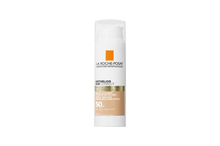 Ла Рош-Позе Антгелиос Крем д/лица CC антивозр SPF50 50мл