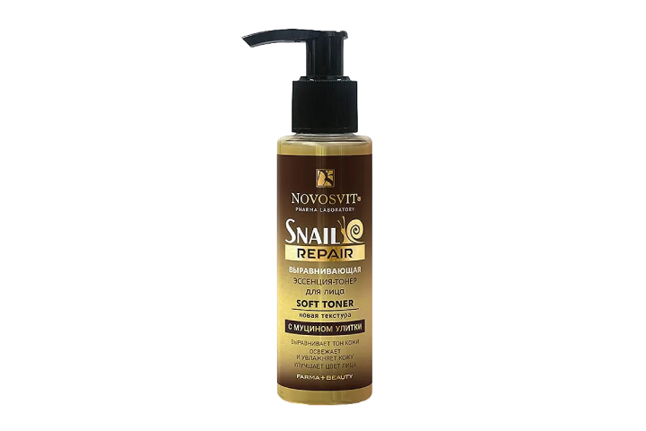 Новосвит Snail Repair Эссенция-тонер д/лица выравн с муцином улитки 100мл