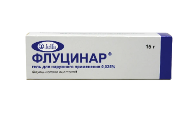 Флуцинар 0,025% гель д/нар прим 15г