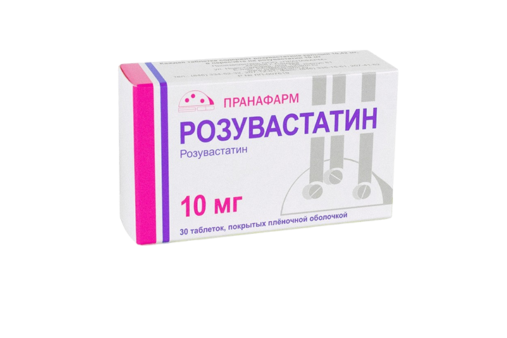 Розувастатин 10мг табл п/пл/о №30
