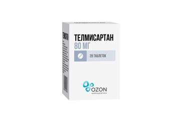 Телмисартан 80мг табл №28
