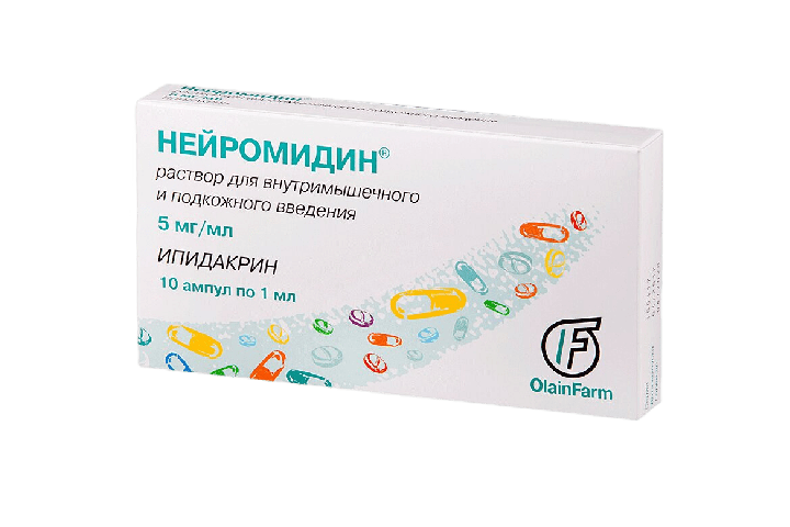 Нейромидин 5мг/мл р-р в/м п/к 1мл амп №10