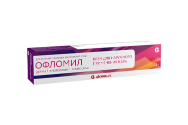 Офломил Дерма 0,25% крем д/нар прим 15г