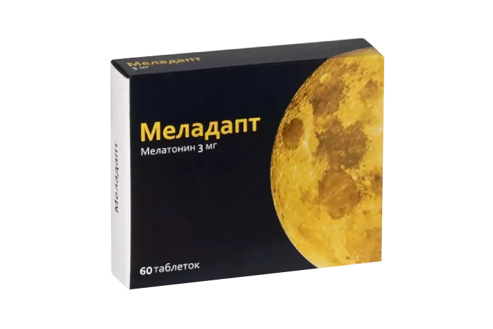 Меладапт 3мг табл п/пл/о №60