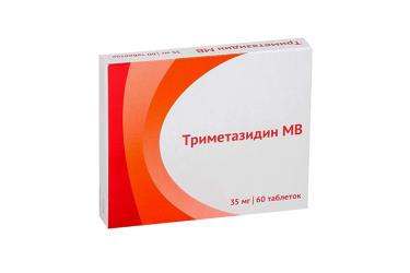Триметазидин МВ 35мг табл п/пл/о пролонг №60