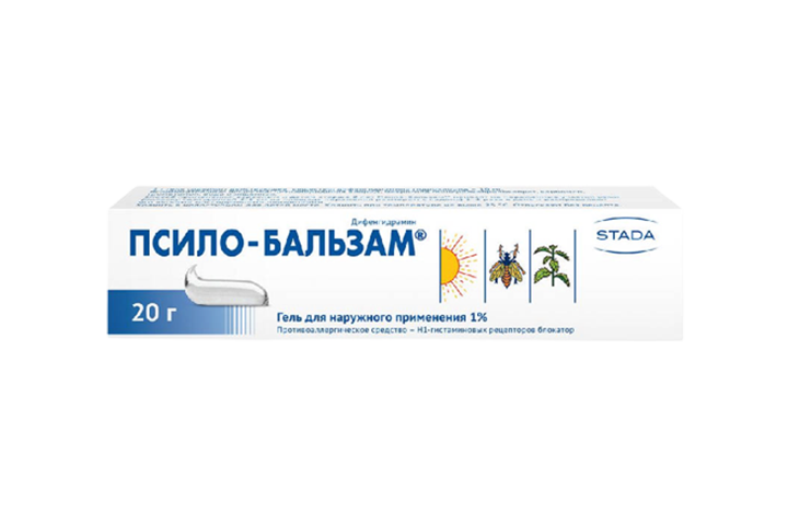 Псило-бальзам 1% гель д/нар прим 20г