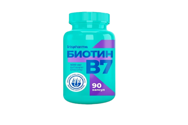 Ирисфарма Биотин 5000мкг капс №90
