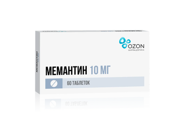 Мемантин 10мг табл п/пл/о №60