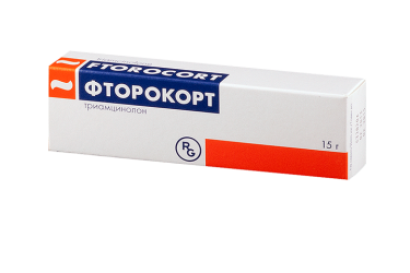 Фторокорт 0,1% мазь д/нар прим 15г