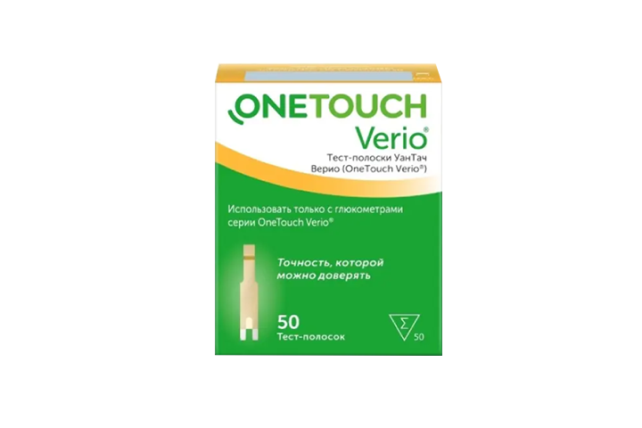 Тест-полоски One Touch Verio №50