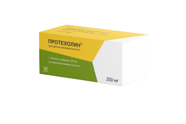 Протехолин 250мг табл п/пл/о №100