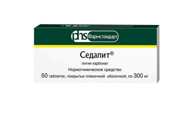 Седалит 300мг табл п/пл/о №50