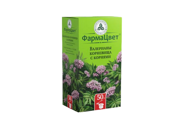 Валерианы корневище с корнями 50г