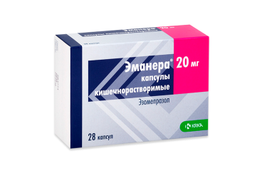 Эманера 20мг капс кш/раств №28