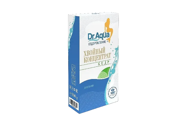 Др Аква Хвойный концентрат 800г Кедр