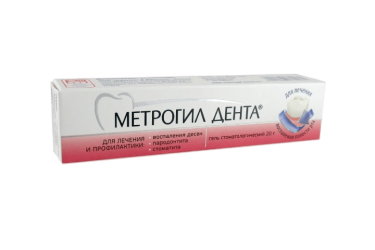 Метрогил Дента гель стоматол 20г