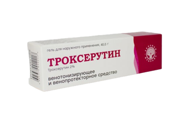 Троксерутин 2% 40г гель
