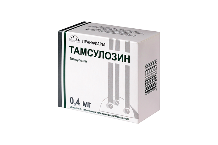 Тамсулозин 0,4мг капс пролонг №30