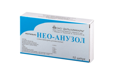 Нео-анузол супп рект №10