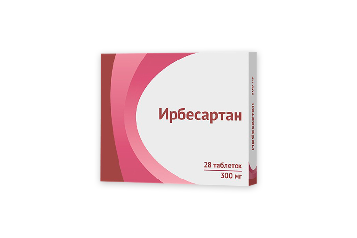 Ирбесартан 300мг табл п/пл/о №28