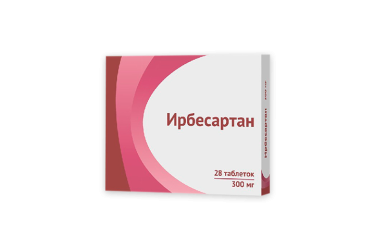 Ирбесартан 300мг табл п/пл/о №28