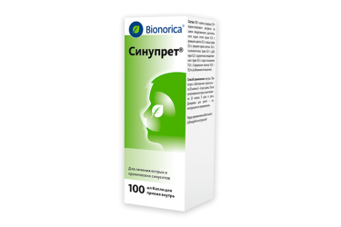 Синупрет капли д/пр внутрь 100мл
