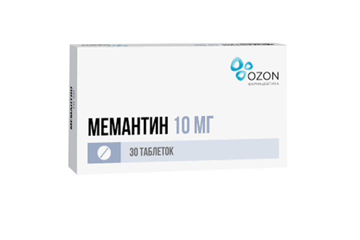 Мемантин 10мг табл п/пл/о №30