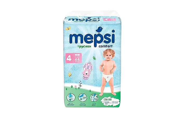 Мепси Подгузники-трусики р.L/9-16кг 44шт