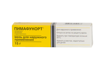 Пимафукорт мазь д/нар прим 15г