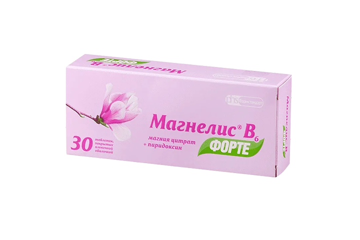 Магнелис В6 форте табл п/пл/о №30