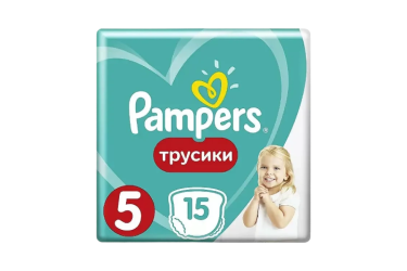 Памперс Подгузники-трусики 11-18кг 15шт