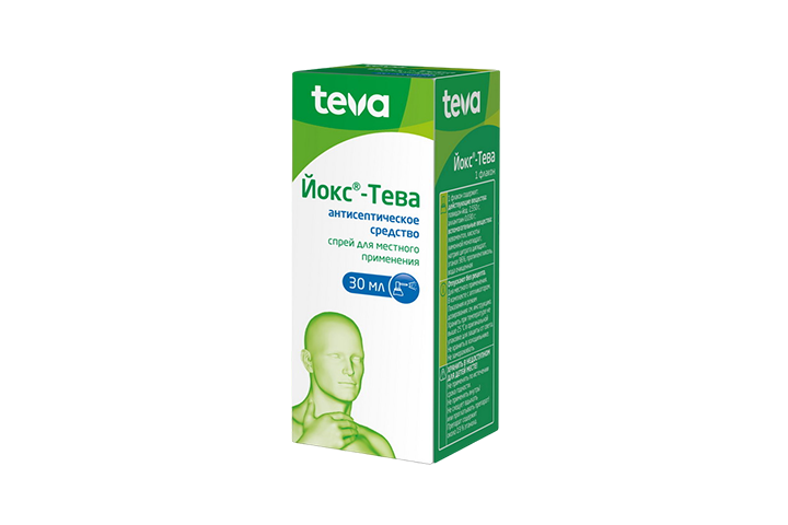 Йокс-Тева спрей д/местн прим 30мл