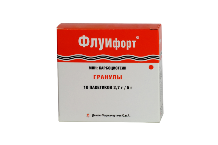 Флуифорт гран д/приг сусп 2,7г/5г пак №10