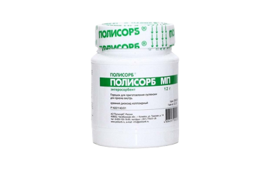 Полисорб МП пор д/приг сусп д/пр внутрь 12г бан